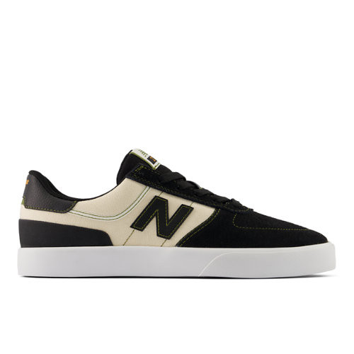 New Balance Unisex NB Numeric 272 Skateboarding Shoes - Black/White - UN272HWN