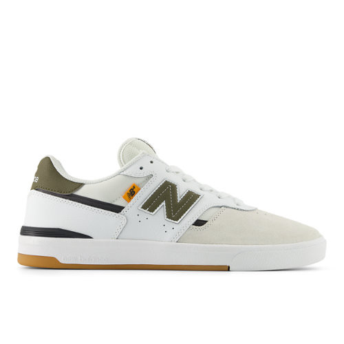 New Balance Unisex NB Numeric Jamie Foy 306 Cup Skateboarding Shoes - White/Green - UN306CSN