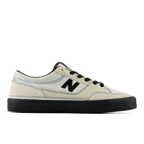 New Balance Unisex NB Numeric Franky Villani 417 Low Skateboarding Shoes - White/Black - UN417LCR