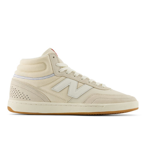 New Balance Unisex NB Numeric 440 High v2 Skateboarding Shoes - Grey/White - UN440HTW