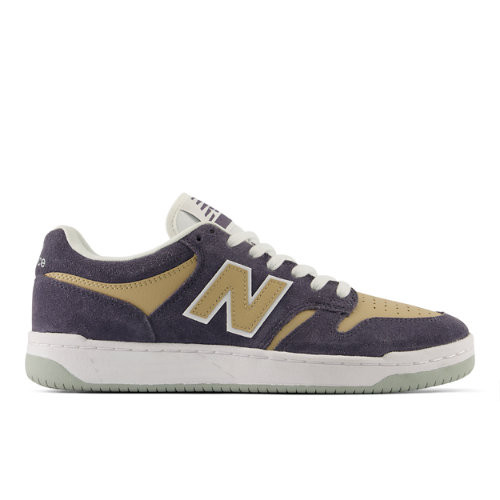 New Balance Unisex NB Numeric 480 Skateboarding Shoes - Grey/Beige - UN480NAD