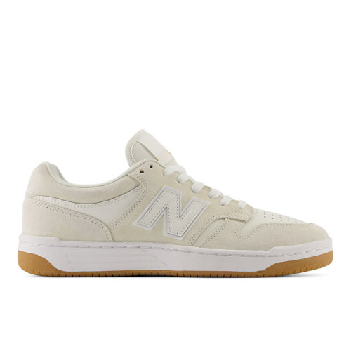 New Balance Unisex NB Numeric 480 Skateboarding Shoes - Grey/White - UN480NST