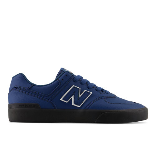 New Balance Unisex NB Numeric 574 Vulc Skateboarding Shoes - Blue/Black - UN574VEB