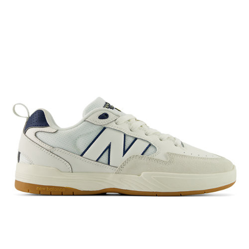 New Balance Unisex NB Numeric Tiago Lemos 808L Skateboarding Shoes - White/Blue - UN808LSN