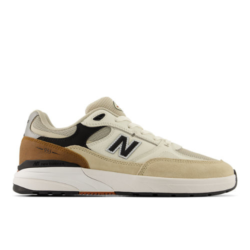 New Balance Unisex NB NUMERIC ANDREW REYNOLDS 933 Skateboarding Shoes - Brown/White - UN933ONE