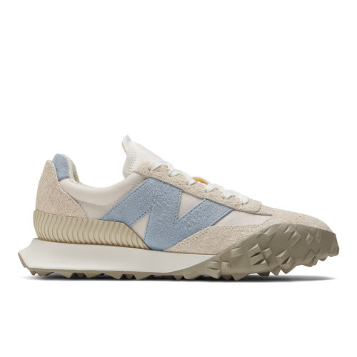New Balance Hombre XC-72 in Blanca/Gris, Suede/Mesh, Talla 36 - UXC72TD