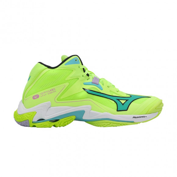Mizuno Wave Lightning Z8 Mid 'Neo Lime Splish Splash' | Green | Men's Size 12.5 - V1GA240511