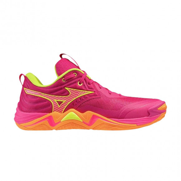 Mizuno Wave Momentum Elite 'Pink Tetra Fortune Yellow Light Orange' | Men's Size 9.5 - V1GA251242
