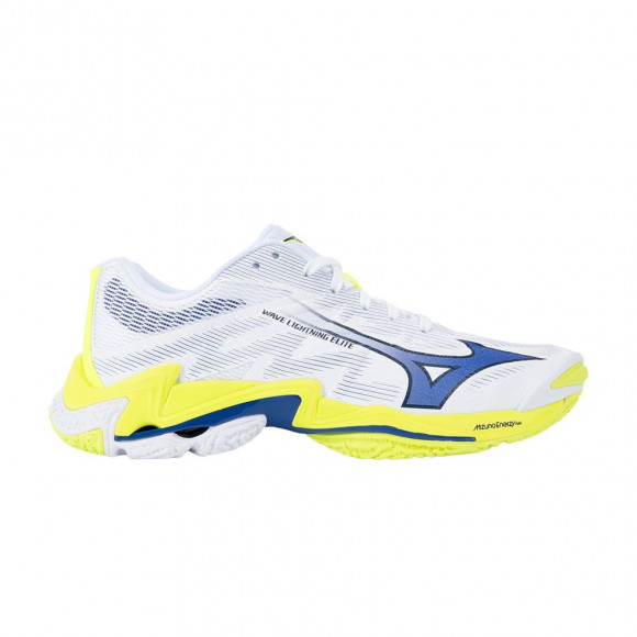 Mizuno Wave Lightning Elite 'White Blue Yellow' | Men's Size 7.5 - V1GA260039