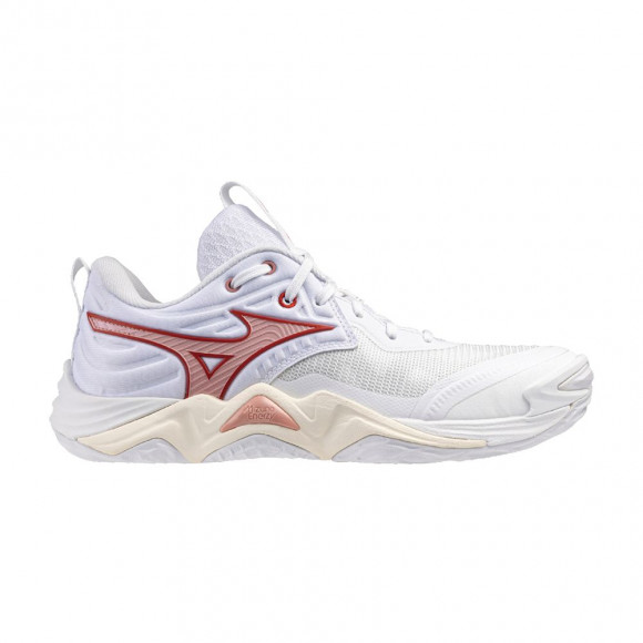 Mizuno Wmns Wave Momentum Elite 'White Red' | Women's Size 9.5 - V1GC251273