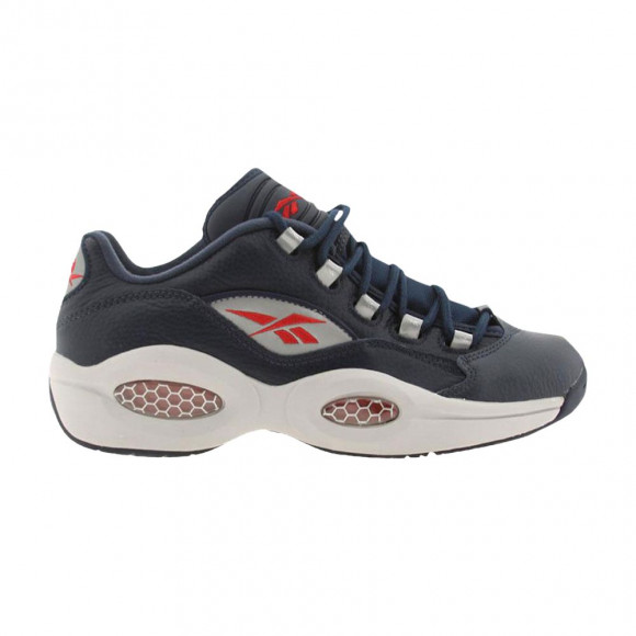 Reebok Question Low 'Navy Red' | Blue | Men's Size 8.5 - V53802