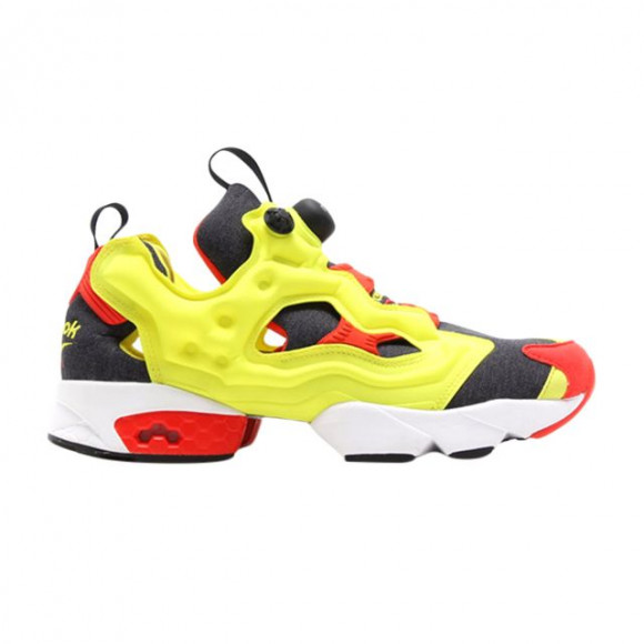 Atmos x Reebok InstaPump Fury OG 'Citron Black' | Yellow | Men's Size 13 - V61416