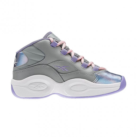 Reebok Question Mid GS 'Lush Orchid' | Silver | Kid's Size 8 - V65747
