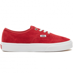 VANS Suede Authentic Shoes ((pig Suede) Scooter/true White) Women Red - VA38EMU5M