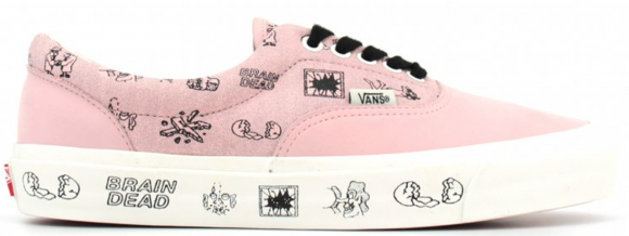 Vans Era Brain Dead Pink Sneakers/Shoes 