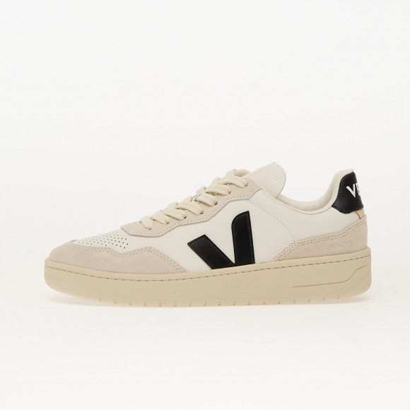 Sneakers Veja W V-90 O.T. Leather White_Black - VD2021061A