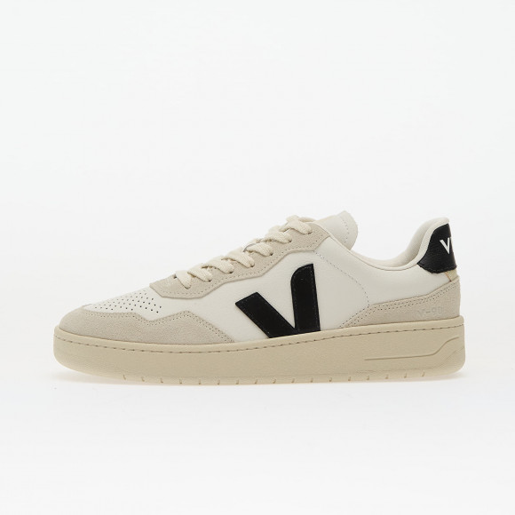 Sneakers Veja V-90 O.T. Leather White_Black - VD2021061B