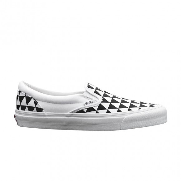 Vans Sneakersnstuff x OG Classic Slip-On LX 'Stockholm' | White | Men's Size 7 - VN-0-UDFHFL