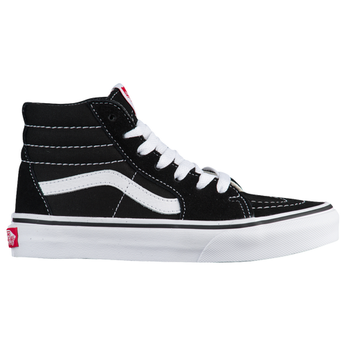 Vans Sk8-Hi - Boys' Preschool Skate/BMX Shoes - Black / True White