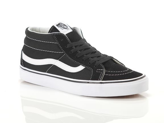 Sk8 Mid Reissue noire - VN-0A391F6BT