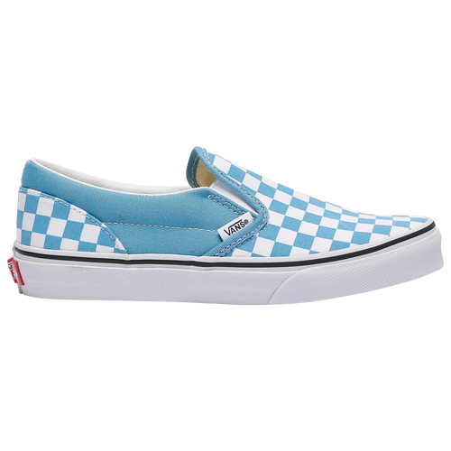 Vans Classic Slip On - Girls' Grade School Skate/BMX Shoes - Delphinium Blue / True White - VN-0A4UH830Y