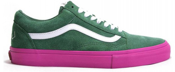 Vans Golf Wang x Old Skool Pro 'S' Green/Pink Sneakers/Shoes VN-0QHMF5G - VN-0QHMF5G