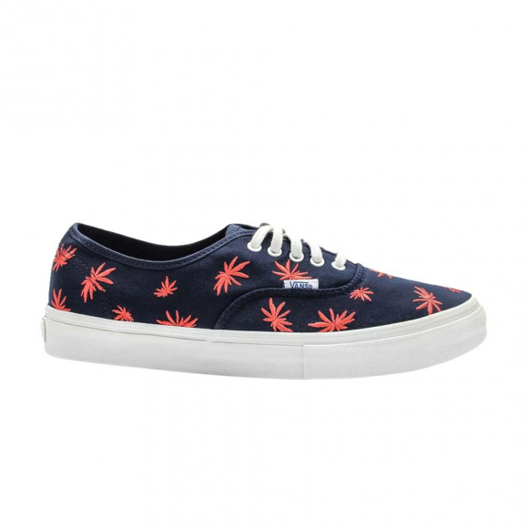 Vans Authentic 'Palm Embroidery' | Blue | Men's Size 8.5 - VN-0SFGDPX