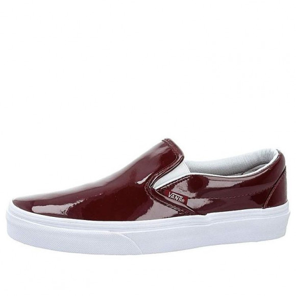 Vans Slip-On Low Tops Casual Skateboarding Shoes Red - VN0003Z4IWO