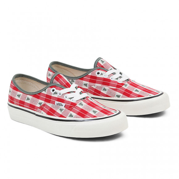 VANS Anaheim Factory Authentic 44 Dx Shoes (anaheim Factory Og Plaid Red/white) Men,women Red - VN0005U8Y52