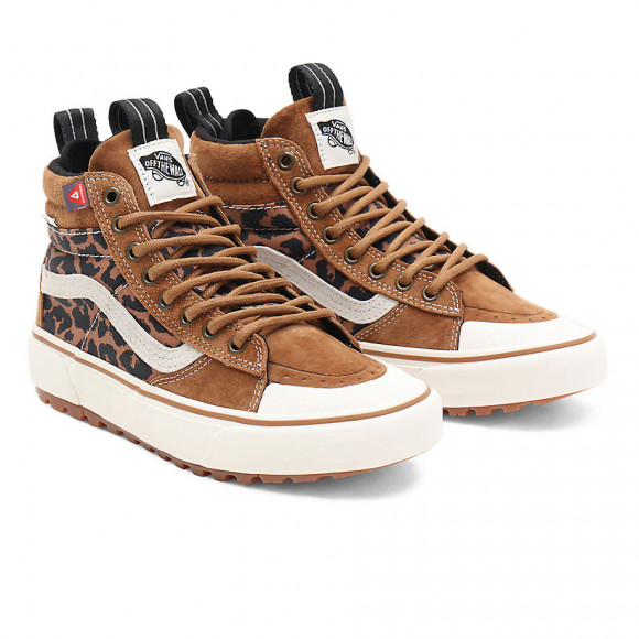 VANS Sk8-hi Mte-2 Shoes (chipmunk/leopard) Women Brown - VN0007NKA0A