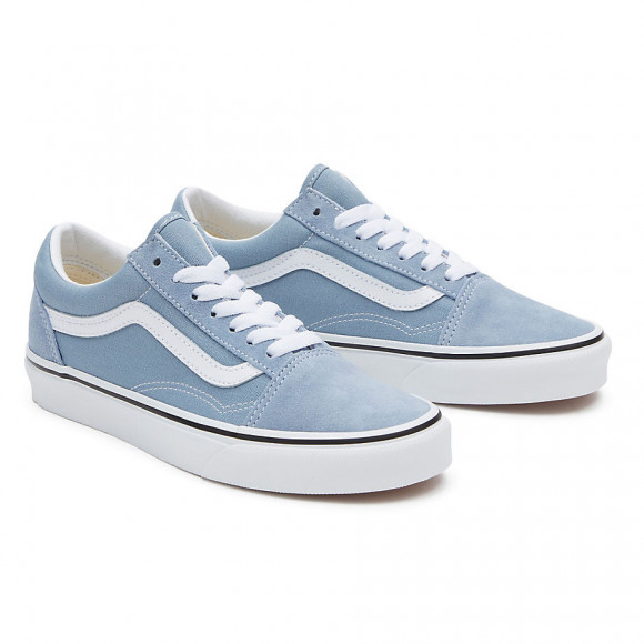 VANS Color Theory Old Skool Shoes (color Theory Dusty Blue) Men,women Blue