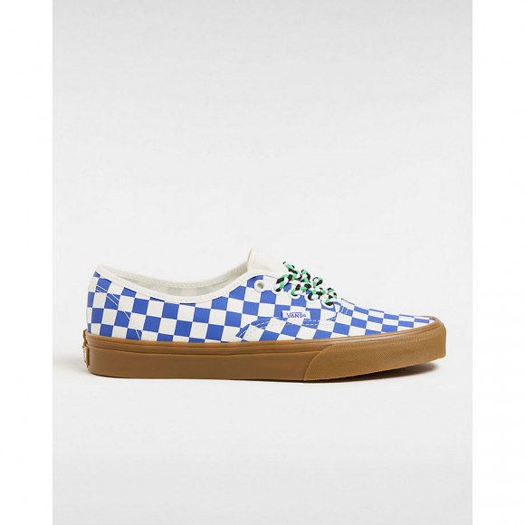 VANS Authentic Checkerboard Shoes (checkerboard Blue/white) Unisex White - VN0009PVY6Z