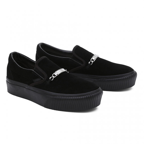 Vans X Karina Rozunko Slip-on Platform Shoes (black) Women Black - VN000BC9BLK