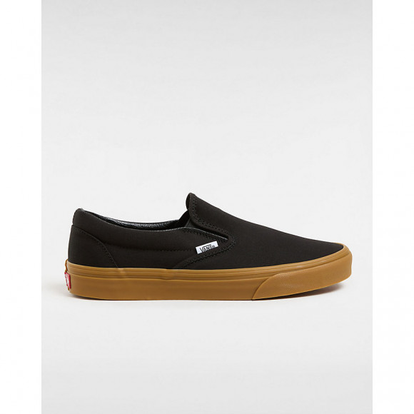VANS Classic Slip-on Shoes (black/gum) Unisex Black - VN000BVZB9M