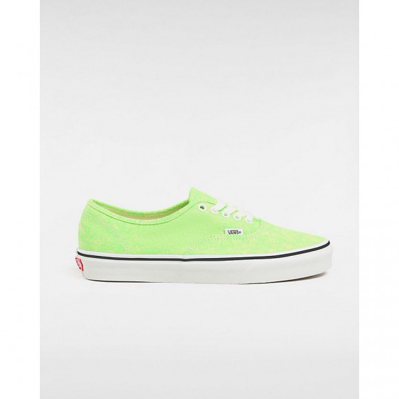 VANS Authentic Shoes (neon Acid Wash Green) Unisex Grey - VN000BW5CX2