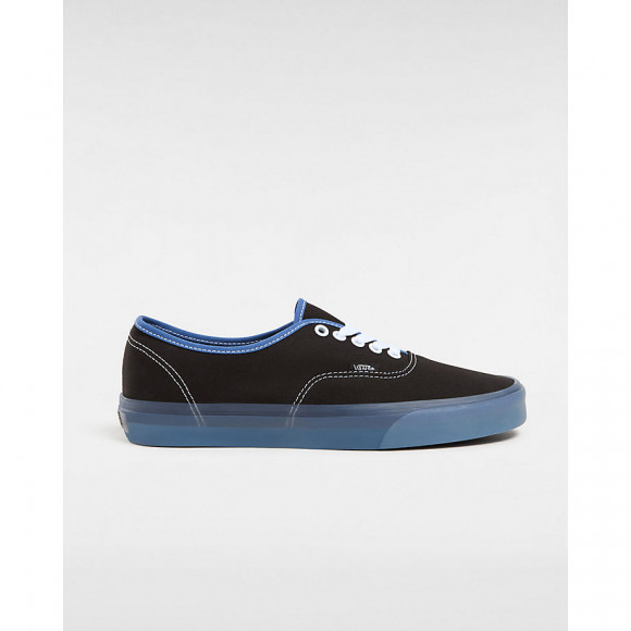 VANS Authentic Shoes (translucent Sidewall Black/blue) Unisex Black - VN000BW5Y61