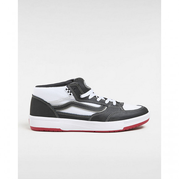 VANS Chaussures Zahba Mid (black/white/red) Unisex Noir - VN000CBSBWT