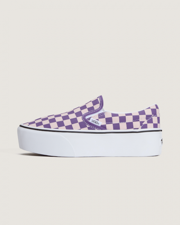 Vans - Classic Slip-On Platform Shoes, Man, Purple - VN000CN1HL8