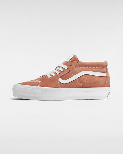 VANS Sk8-mid Reissue 83 Lx Pgsu Amber (lx Pig Suede Amber) Unisex Brown - VN000CQQ8B9