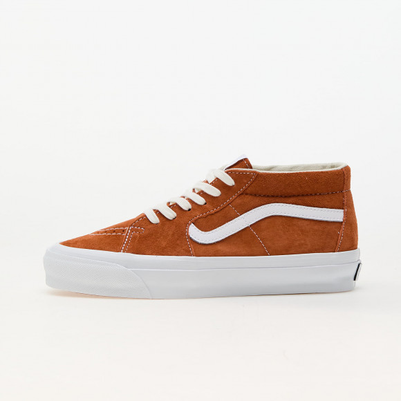 Vans Sk8-Mid Reissue 83 LX Pig Suede Amber - VN000CQQ8B91