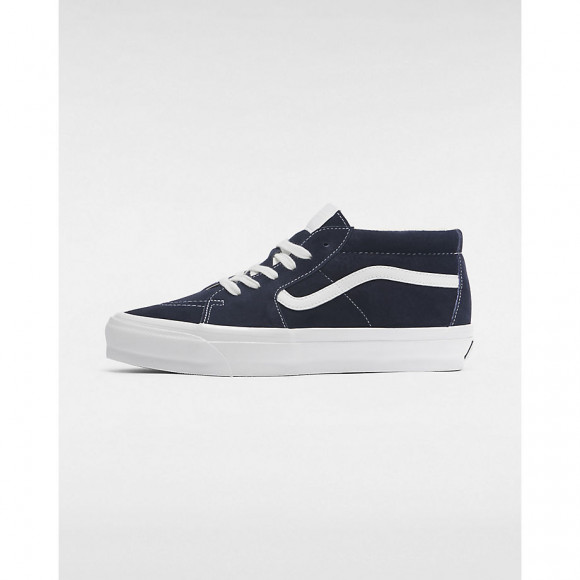 VANS Premium Sk8-mid 83 Shoes (lx Pig Suede Baritone Blue) Unisex Blue