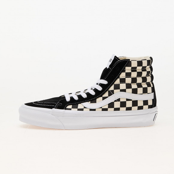 Vans Sk8-Hi Reissue 38 LX Checkerboard Black/ Off White - VN000CR02BO1