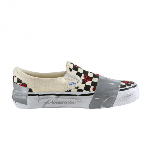 Gregory Baffoni x Vans Reissue 98 'Heart Checker Black White' | Men's Size 6 - VN000CSE2BO-GB