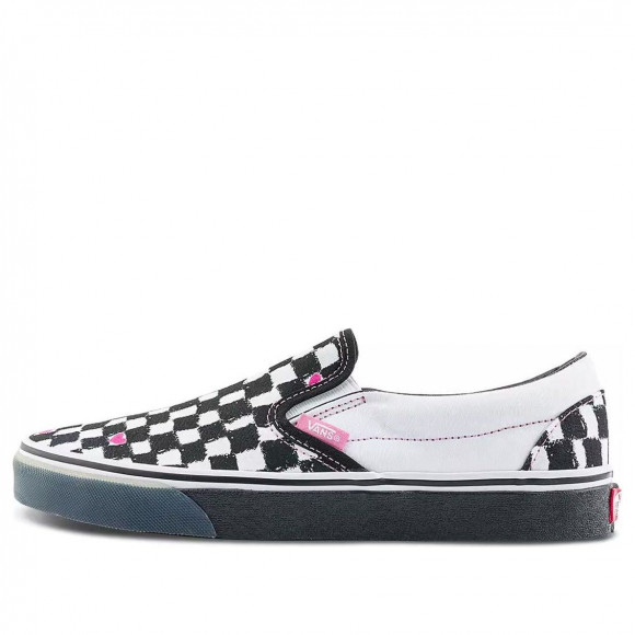 Vans x THE MUSEUM VISITOR Slip-on 'Black Whtie' VN000CT5BPA - VN000CT5BPA