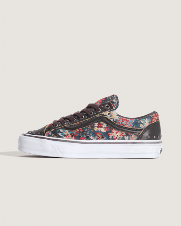 Vans Men's Otw Old Skool 36 Vibram Sneaker in Floral Rivets Black - VN000D2GBLA