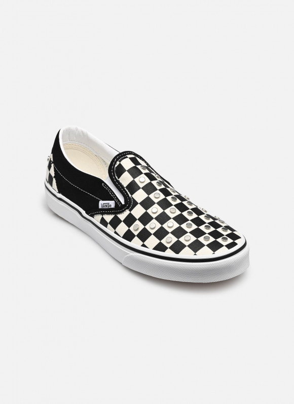 Vans Classic Slip-On checkerboard pour - VN000D6YBLK1