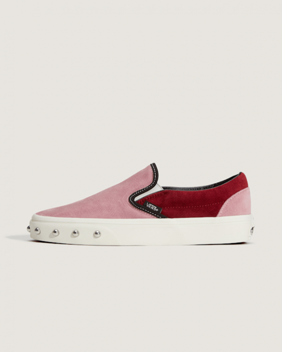 Vans - Classic Slip-On Shoes, Man, Pink - VN000D6YGSF