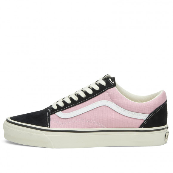 Vans Men's LX Old Skool Sneaker Archive Black/Coral - VN000D9JBCU