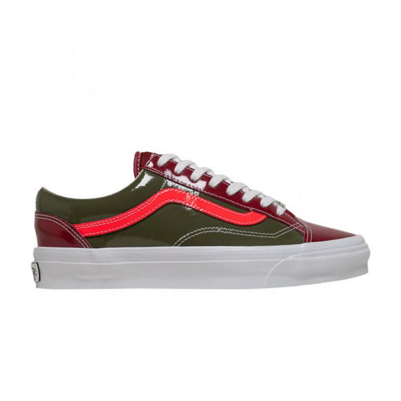 Vans LX Old Skool 36 'Patent Bordeaux Olive' | Green | Men's Size 10 - VN000D9RGAH1