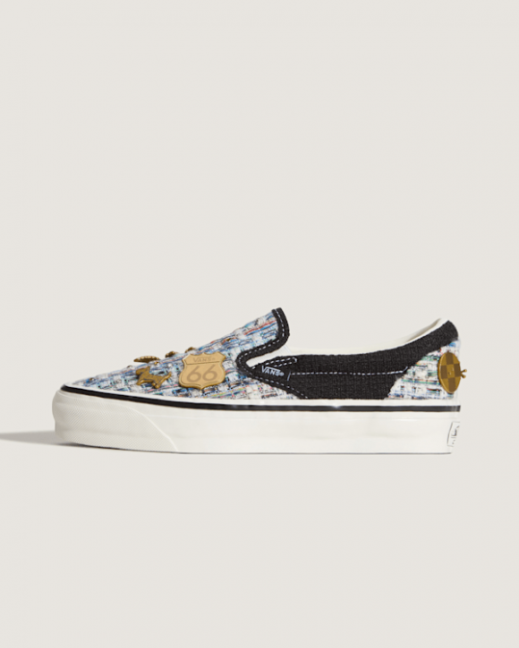 Vans - Premium Classic Slip-On Shoes, Man, Black - VN000D9WY28